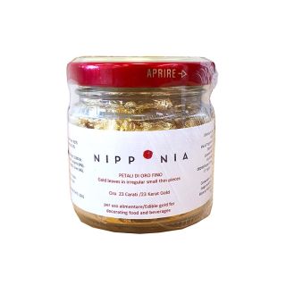 oro edibile in foglioline sottili