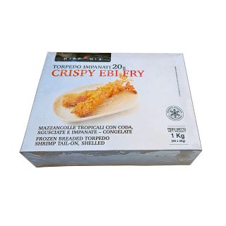 Nipponia crispy ebi fry Gamberoni Torpedo impanati nel panko