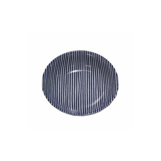 ciotolina striped bianco blu