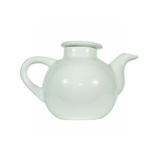 salsiera in ceramica bianca