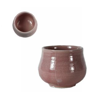 Bicchiere da sakè rosa